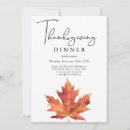 Search for watercolor thanksgiving invitations Minimalist