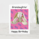 Search for bunny birthday cards Granddaughter