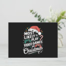 Search for gamer christmas cards Funny