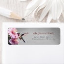 Search for hummingbird return address labels Modern