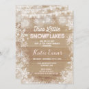 Search for twins christmas baby shower invitations Twin girls