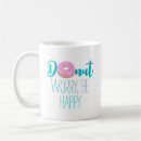 Search for donut worry mugs Cute