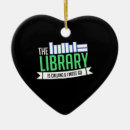 Search for librarian christmas tree decorations Read