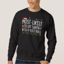 Search for funny golf hoodies Santa