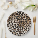 Search for animal print paper plates Leopard