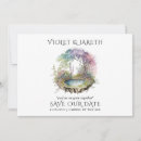 Search for enchanted save the dates Woodland
