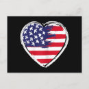 Search for heart stars postcards Stripes