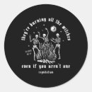Search for burning stickers Skulls