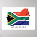 Search for africa posters South africa flag
