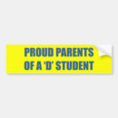 Search for grade bumper stickers Parent
