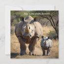 Search for rhinos invitations Wildlife
