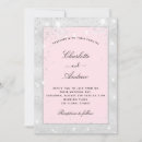 Search for blush and silver wedding invitations Trendy