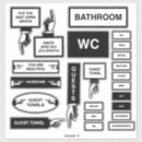 Search for bathroom signs Loo