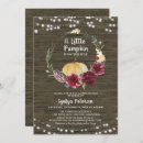 Search for navy burgundy baby shower invitations Autumn