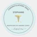 Search for nursing school graduation stickers Caduceus