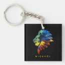 Search for lions key rings Black