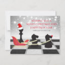Search for chess christmas cards Santa