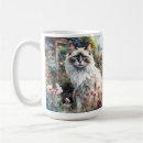 Search for garden cat mugs Watercolor