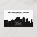 Search for city skyline business cards Realtor