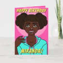 Search for dark skinned cards For her