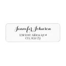 Search for country chic return address labels Minimalist