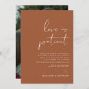 Search for rescheduled wedding invitations Love is patient