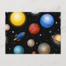 Search for the universe postcards Astronaut