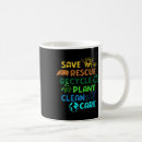 Search for funny recycling mugs Earth day 2025