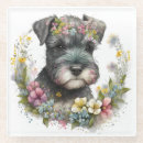 Search for schnauzer coasters Flowers