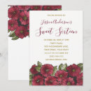Search for red sweet 16 invitations Flowers