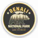 Search for alaska souvenir stickers Denali national park