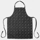 Search for black metal aprons Background