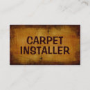 Search for carpet installation business cards Wood