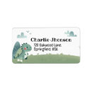 Search for dinosaur birthday return address labels Dino party