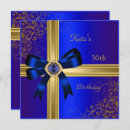 Search for rich birthday invitations Blue