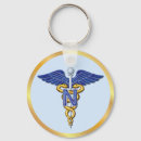 Search for caduceus key rings Medicine
