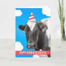 Search for funny vegan cards Cow