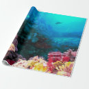 Search for diving wrapping paper Coral