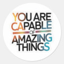 Search for you are amazing stickers Inspirational quote