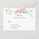 Search for floral rsvp cards White