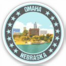 Search for omaha city stickers Nebraska
