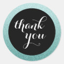 Search for faux glitter thank you stickers Sweet 16