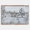 Search for log cabin blankets Winter