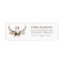 Search for antler return address labels Flowers