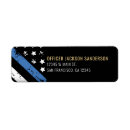 Search for law enforcement return address labels Policeman