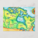 Search for canada map postcards City