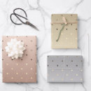 Search for silver polka dot wrapping paper Elegant