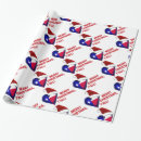 Search for texas christmas wrapping paper Santa