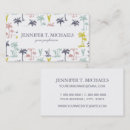 Search for palm business cards Ocean