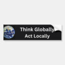 Search for act bumper stickers Global warming